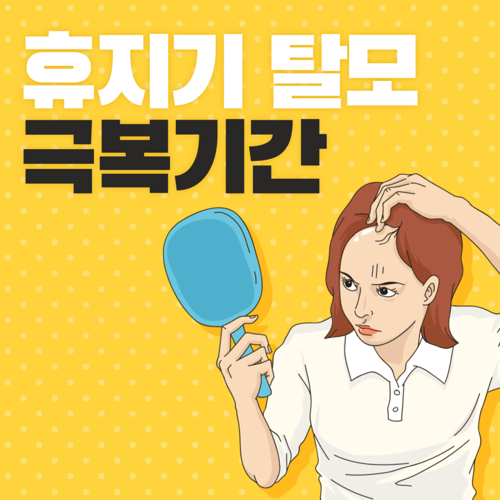 휴지기탈모극복기간
