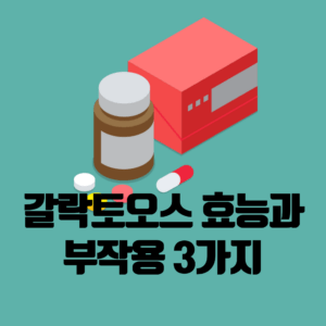갈락토오스 효능과 부작용